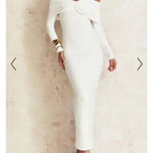 Showpo Off the Shoulder Long Dress